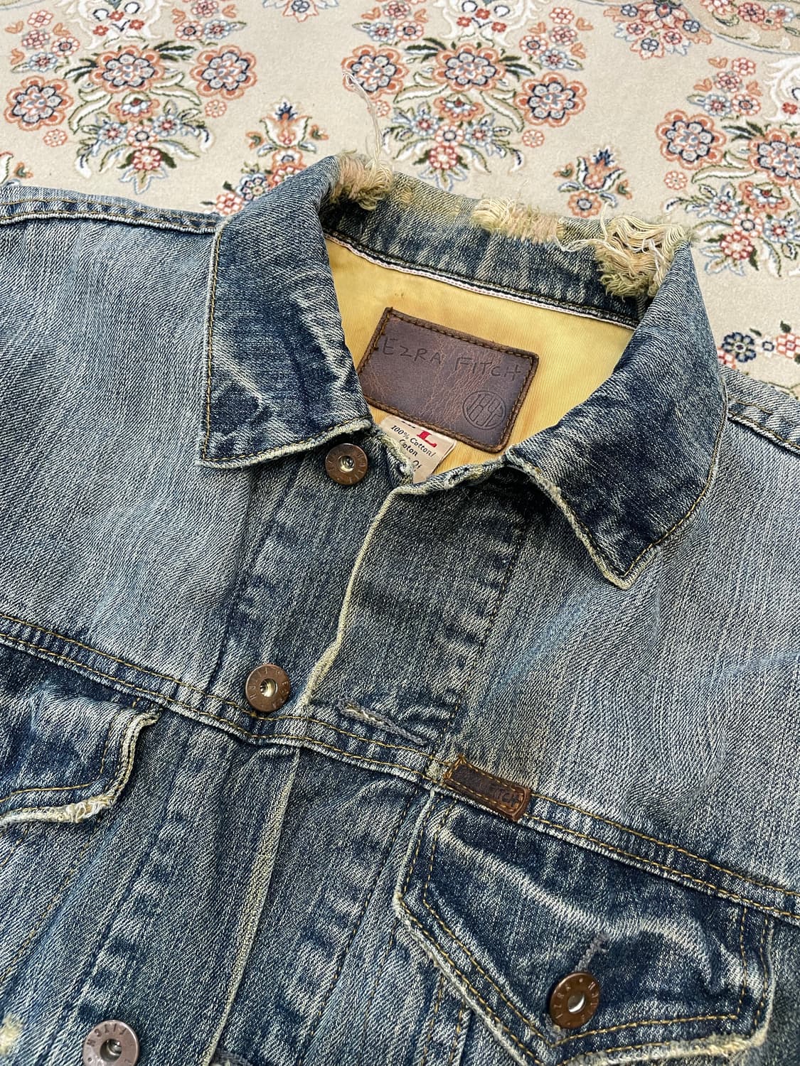 EZRA FITCH 데님 자켓 청자켓 상품이미지7