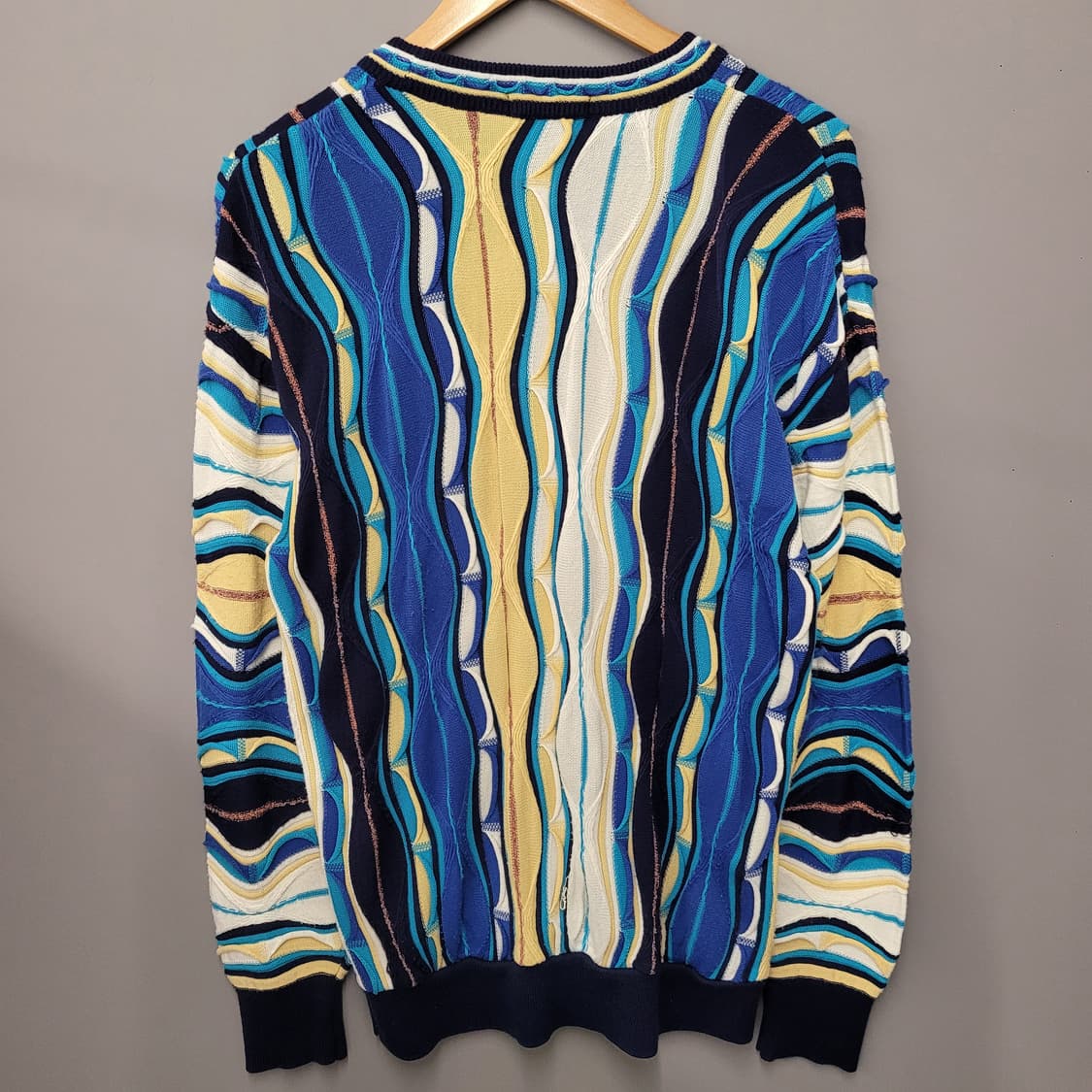 Chovert 쿠지패턴 케이블 니트 상품이미지2