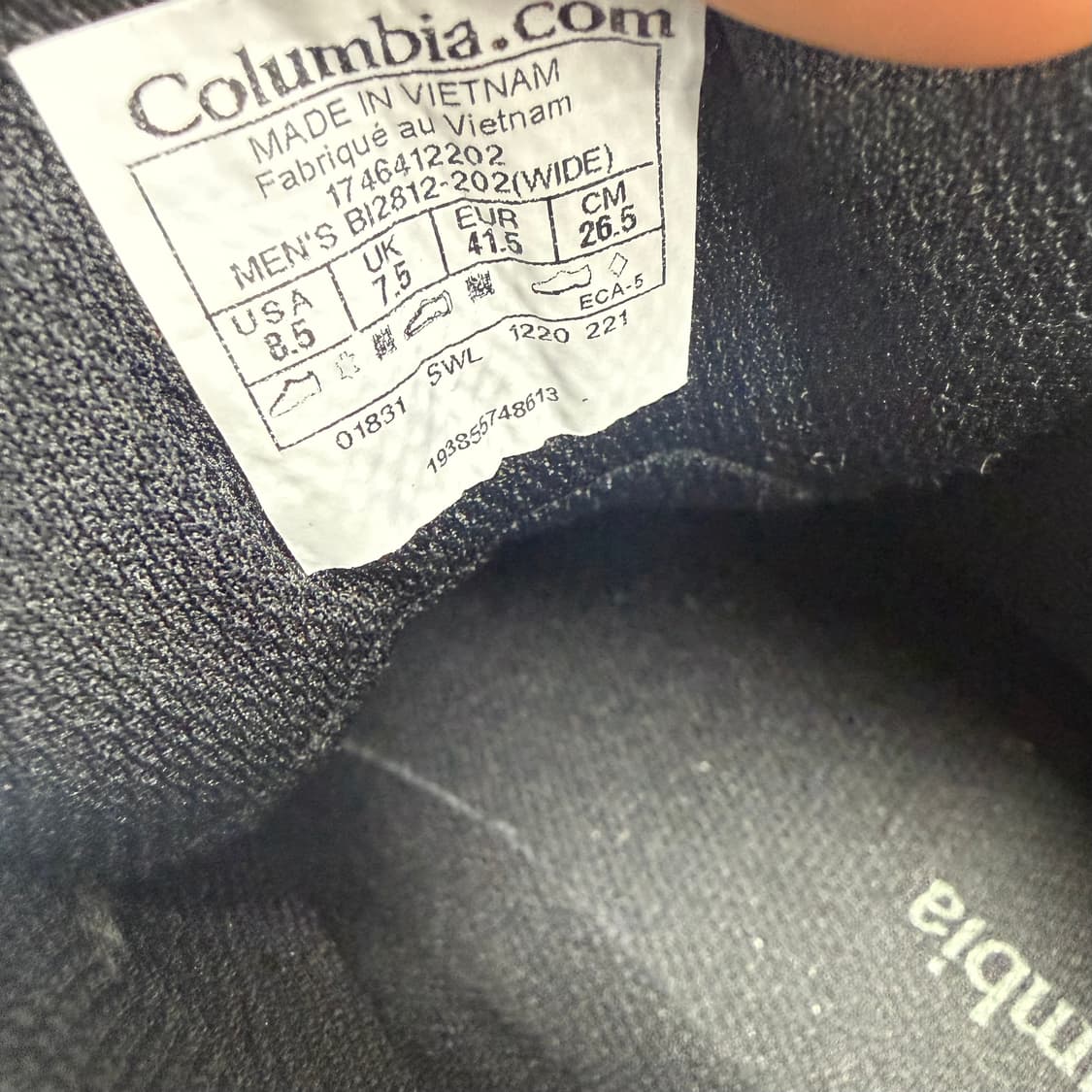 (265)컬럼비아 트레킹화 뉴튼 릿지 플러스2 워터프루프 스웨이드 상품이미지10