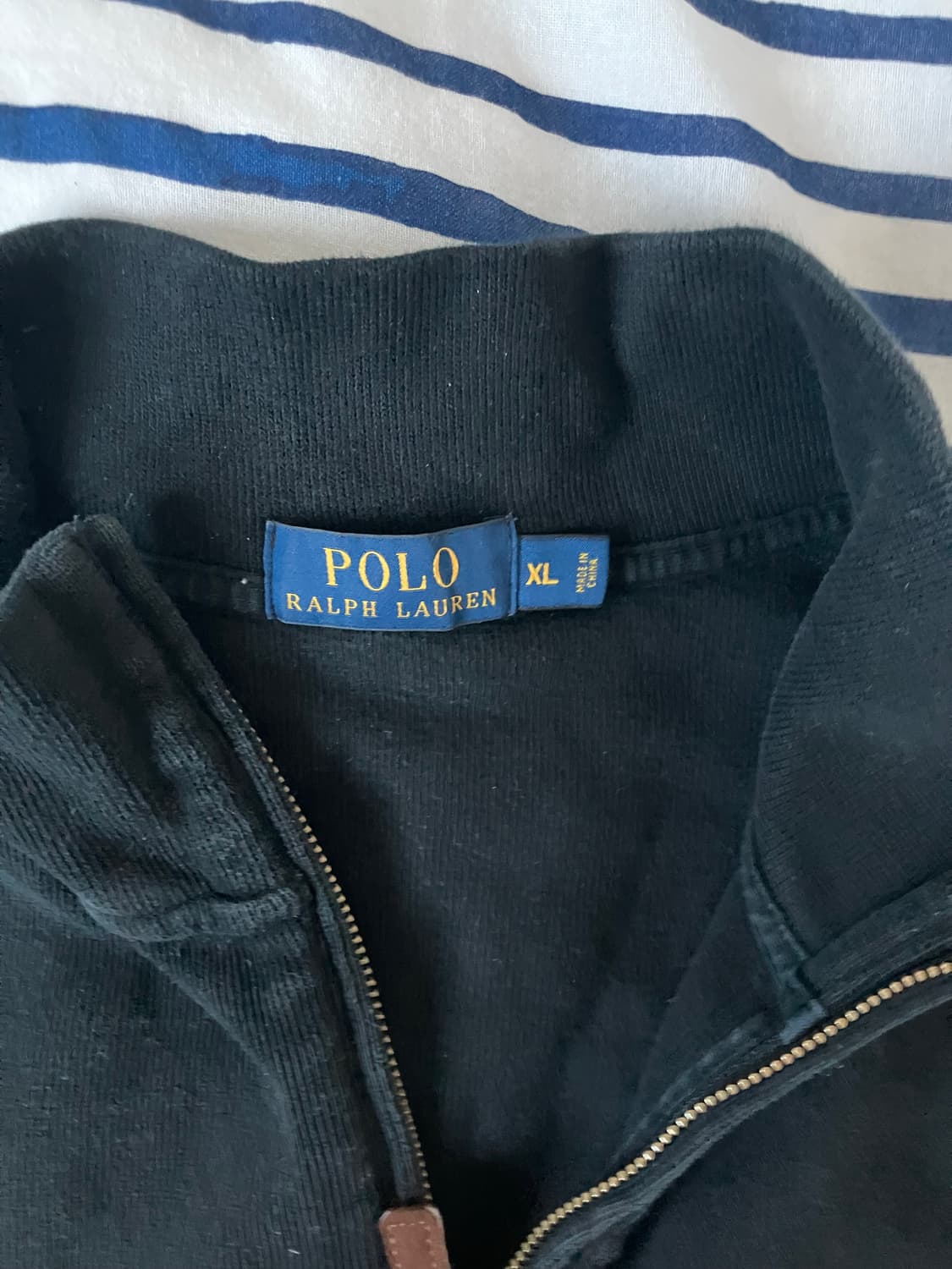 폴로랄프로렌  xl 반집업 블랙 상품이미지2