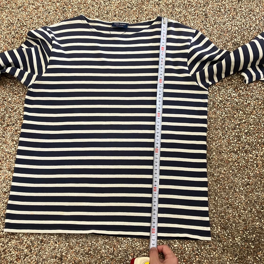 249 세인트제임스 스트라이프 롱슬리브 네이비 상품이미지5