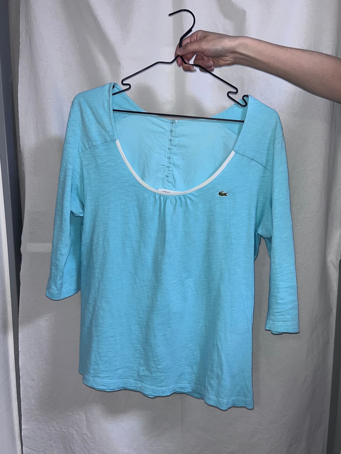 LACOSTE babyblue top 상품이미지1