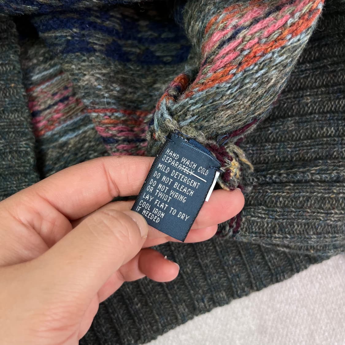 95 폴로 랄프로렌 페어아일 알파카 울 브이넥 니트 상품이미지4