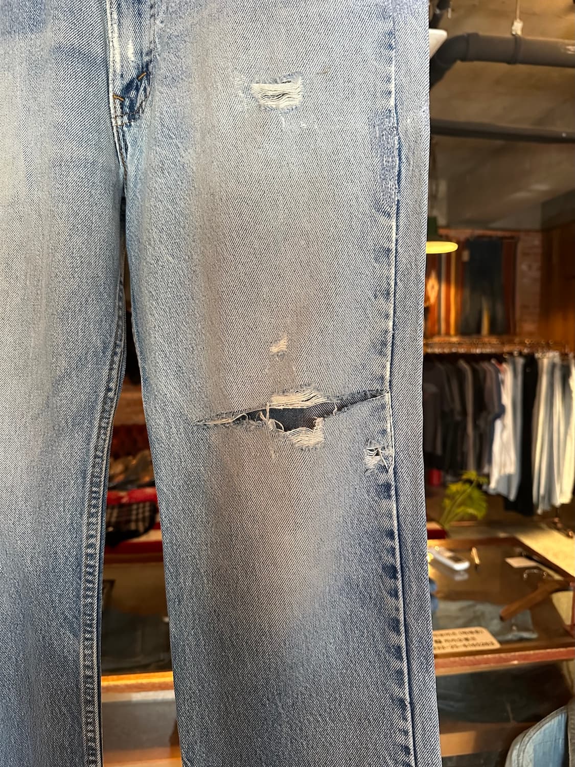 90s USA Levis 517 Boot Cut Denim Pants 상품이미지3