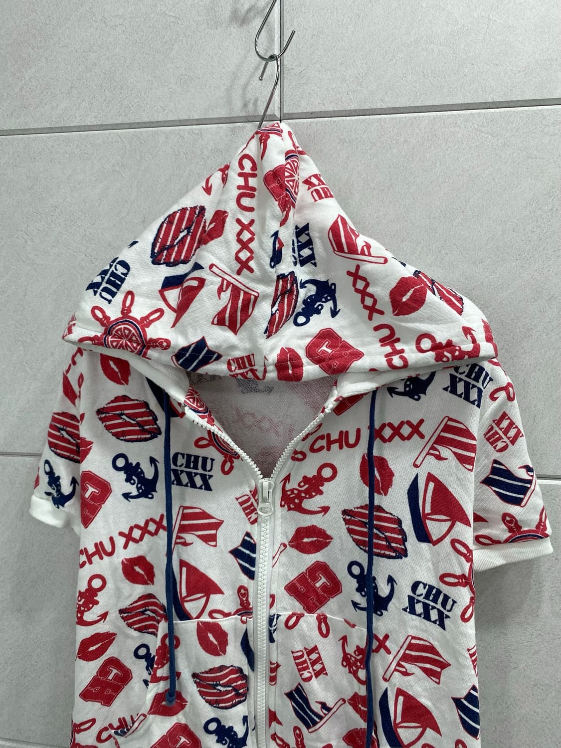 [CHU XXX] 00’s Kitsch Mood 1/2 Hoodie Zi 상품이미지7