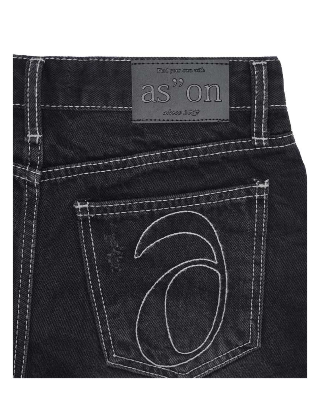 애즈온 DALIT SHORT PANTS / BLACK (s) 상품이미지3
