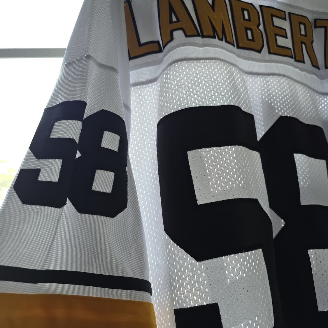 NFL 피츠버그 스틸러스 해밀턴 디자인 메쉬 저지 유니폼 램버트 2XL 상품이미지4