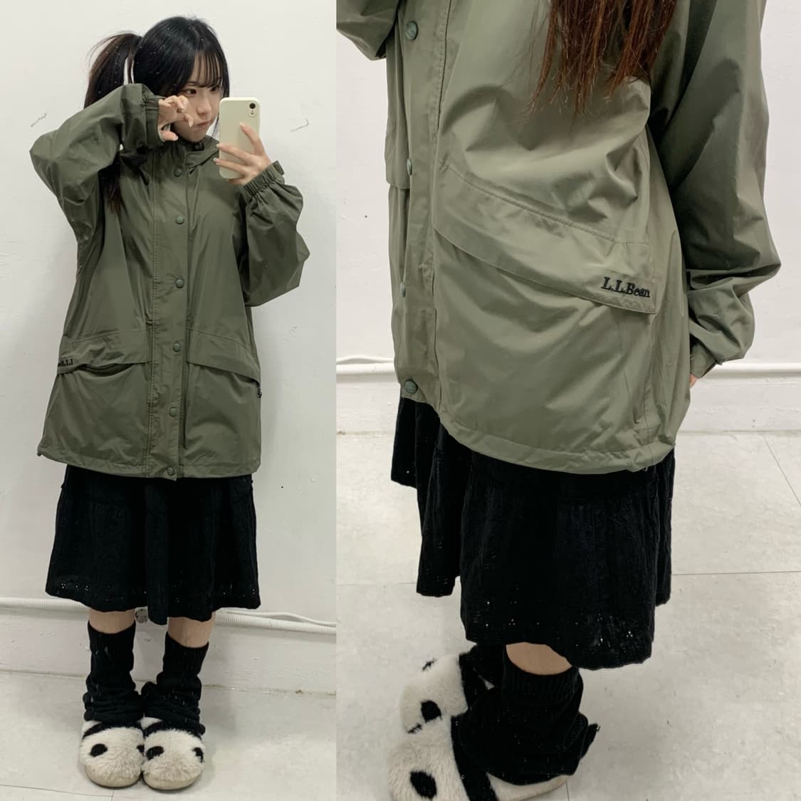 [LL BEAN] 엘엘빈 고어텍스 야상 윈드브레이커 상품이미지1