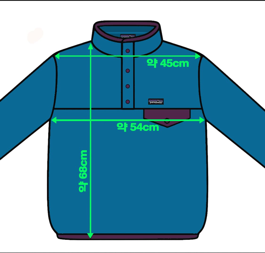 파타고니아 신칠라 스냅티 풀오버 비레이 블루 s
 상품이미지8