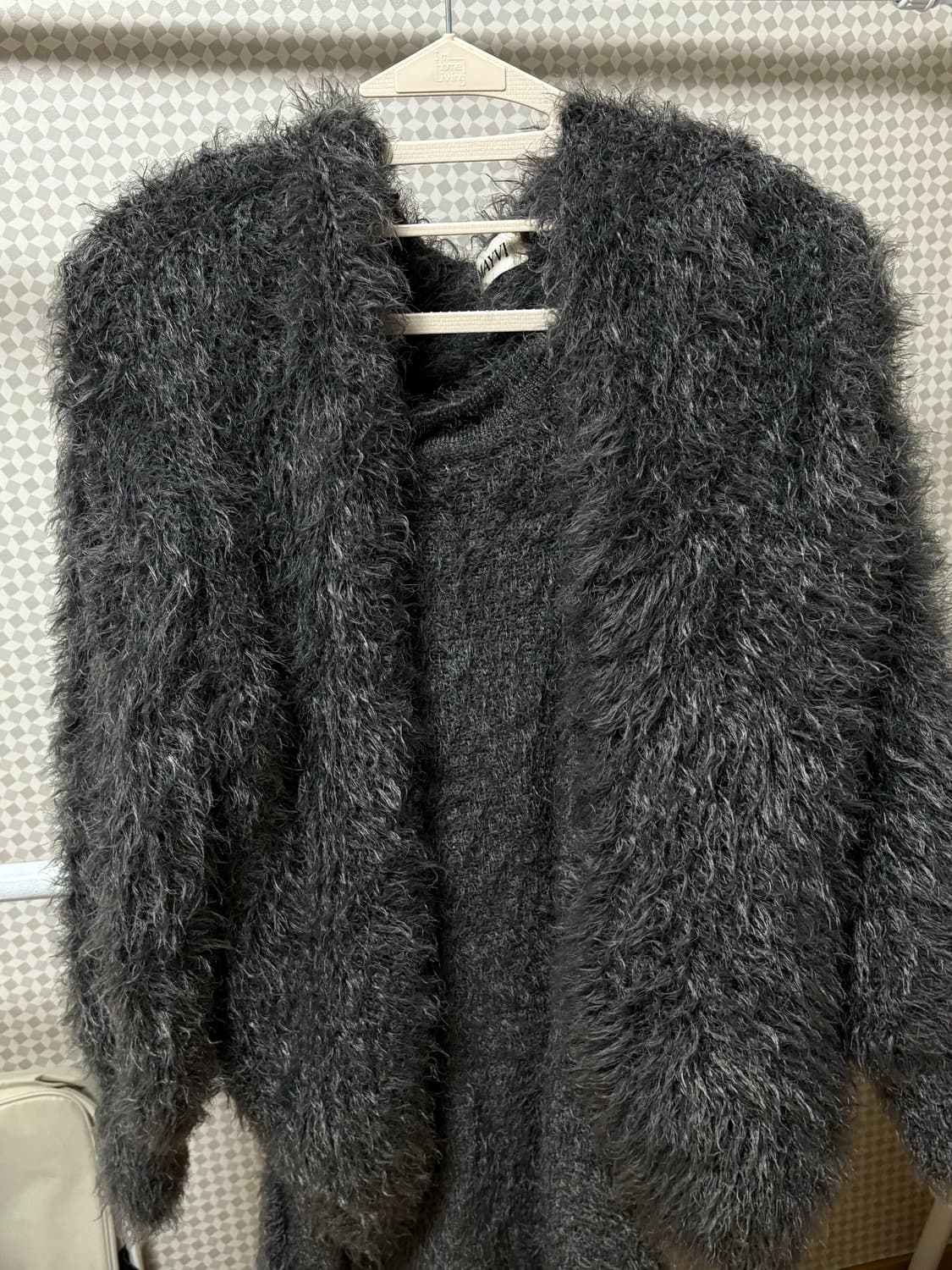 언더비 앙고라 소프트 원피스 가디건 세트 상품이미지4