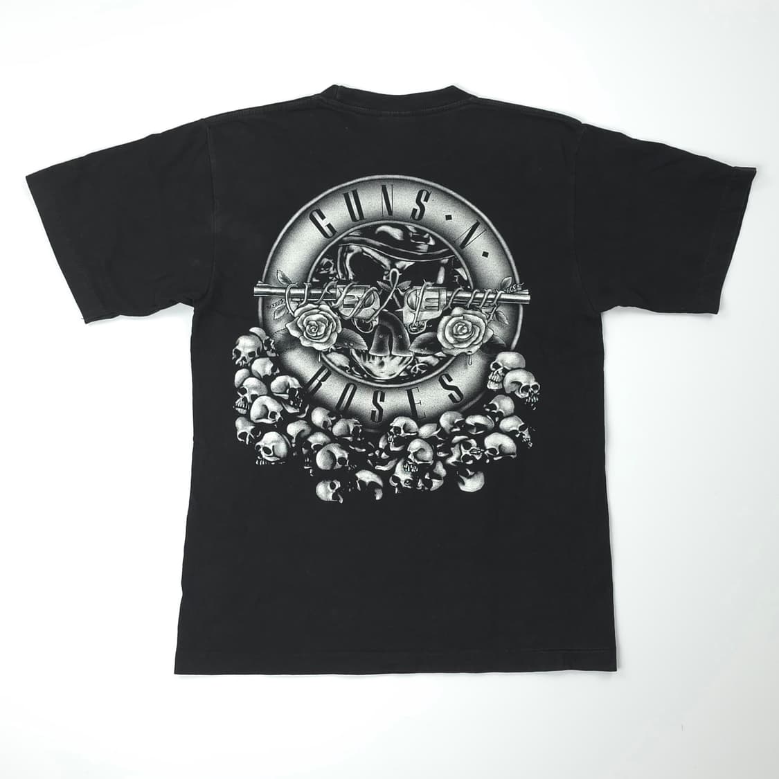 락이글 건즈앤로지스 밴드 티셔츠 블랙 (L) 상품이미지2
