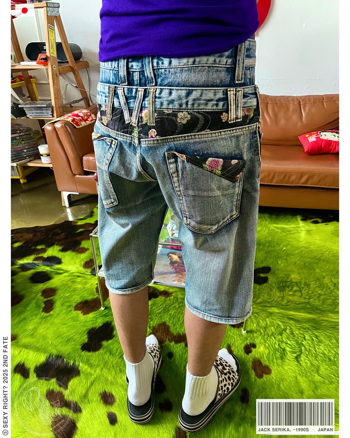~90s JACK SERIKA Vintage Denim Shorts 상품이미지1
