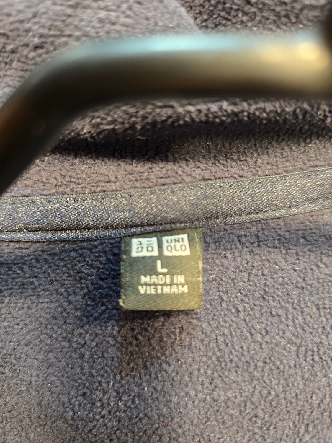 거의새거) 유니클로 여성 기모 후드집업 자켓 네이비 L(66~77) 상품이미지8