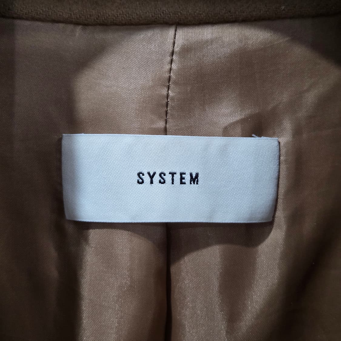 시스템 논버튼 캐시미어 블랜드 코트 82/94/160 상품이미지2