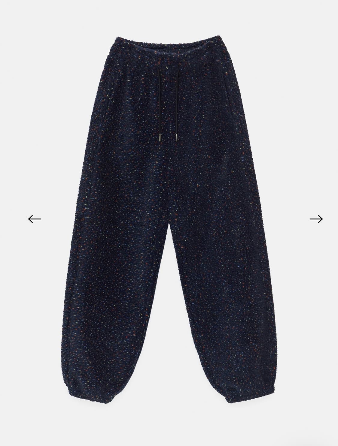 엔조블루스 도티 부클 조거 팬츠 네이비 상품이미지4