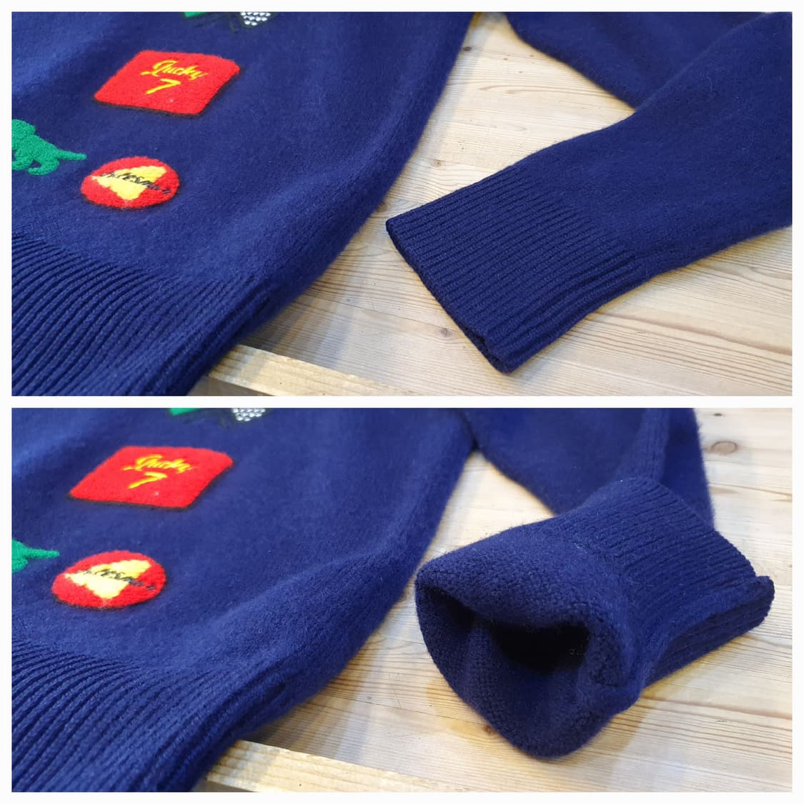 66.Cashmere 패치 니트 상품이미지6