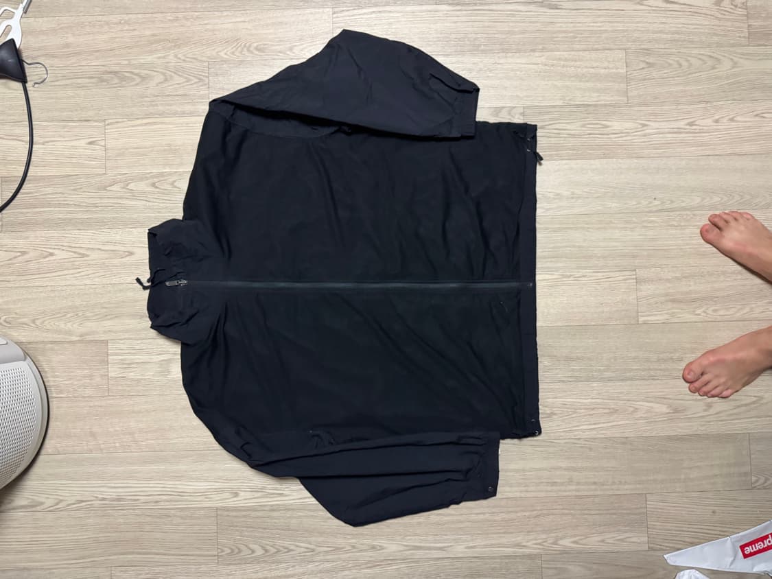 CDG 노스페이스 돔 윈드 자켓 바람막이 블랙 상품이미지2