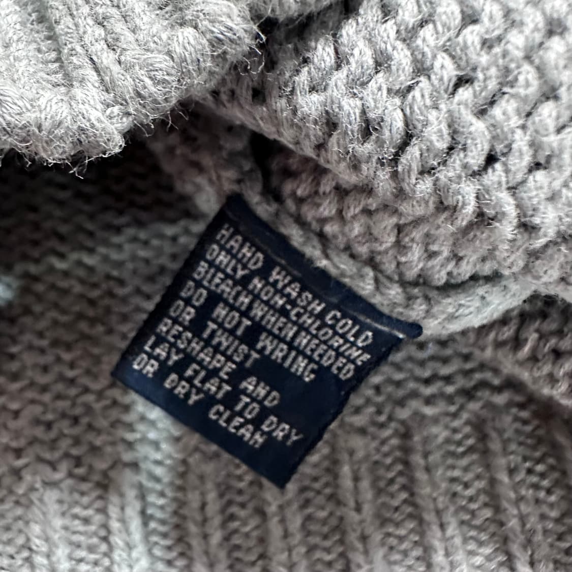 폴로 랄프로렌 그레이 코튼 니트  상품이미지6