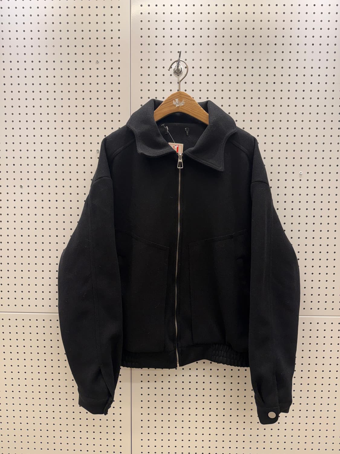 울 블루종 집업 자켓 U525 상품이미지2