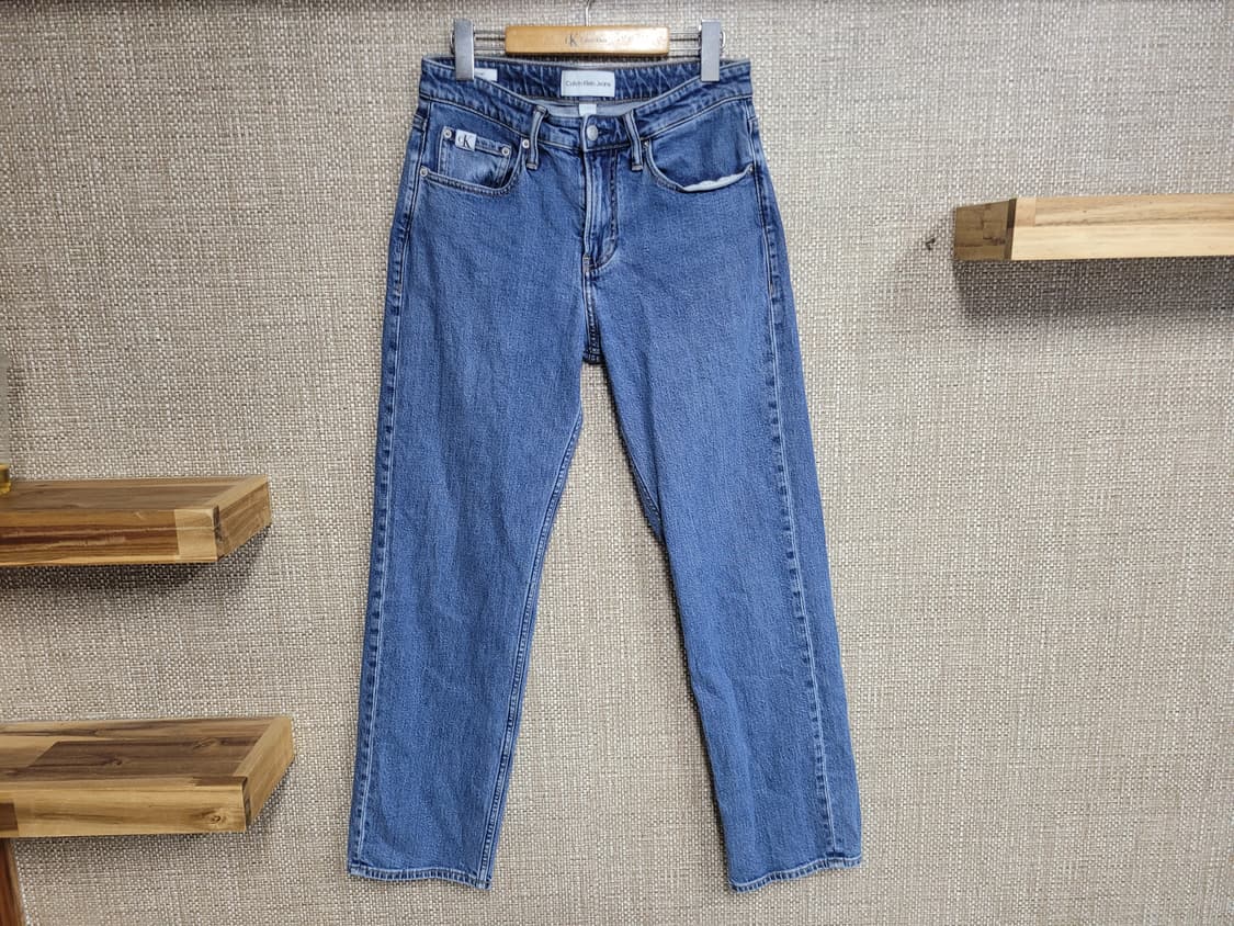 30인치 캘빈클라인 창바지 90S 핏 중청 아메카지  상품이미지1
