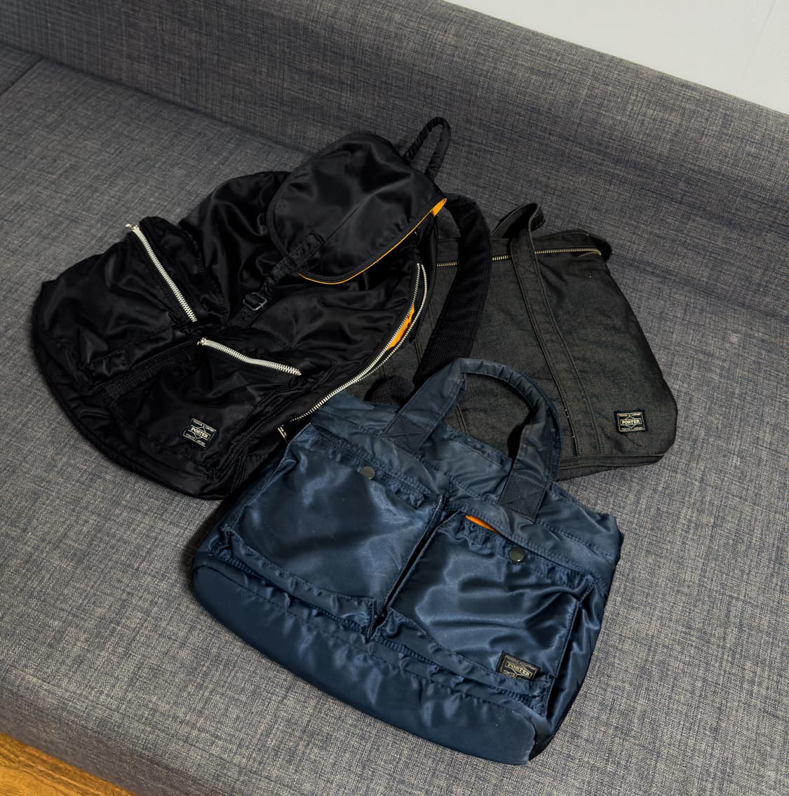 포터 백팩 블랙 상품이미지1