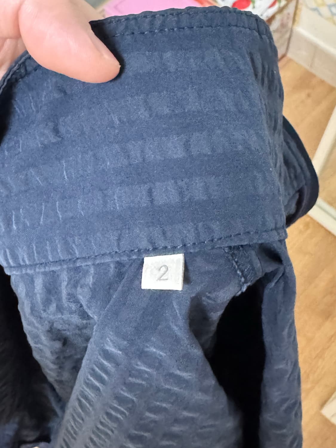 [2] 홈리(homly) 시어서커 자켓 집업 네이비 상품이미지7