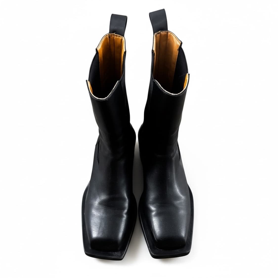 블랙 레더 첼시 부츠 235 상품이미지1