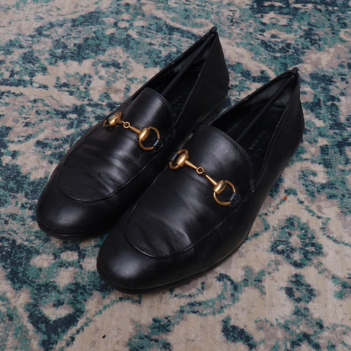 Gucci 구찌 홀스빗 레더 로퍼 블랙 상품이미지2