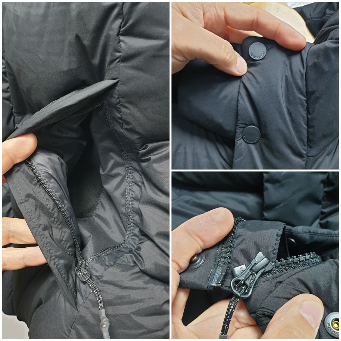 [남95~100] 코오롱 헤스티아 구스패딩조끼 상품이미지5