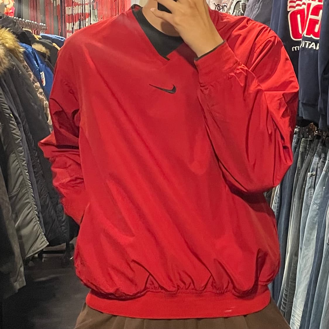 [IM] Nike 나이키 미드스우시 레드 웜업 상품이미지3