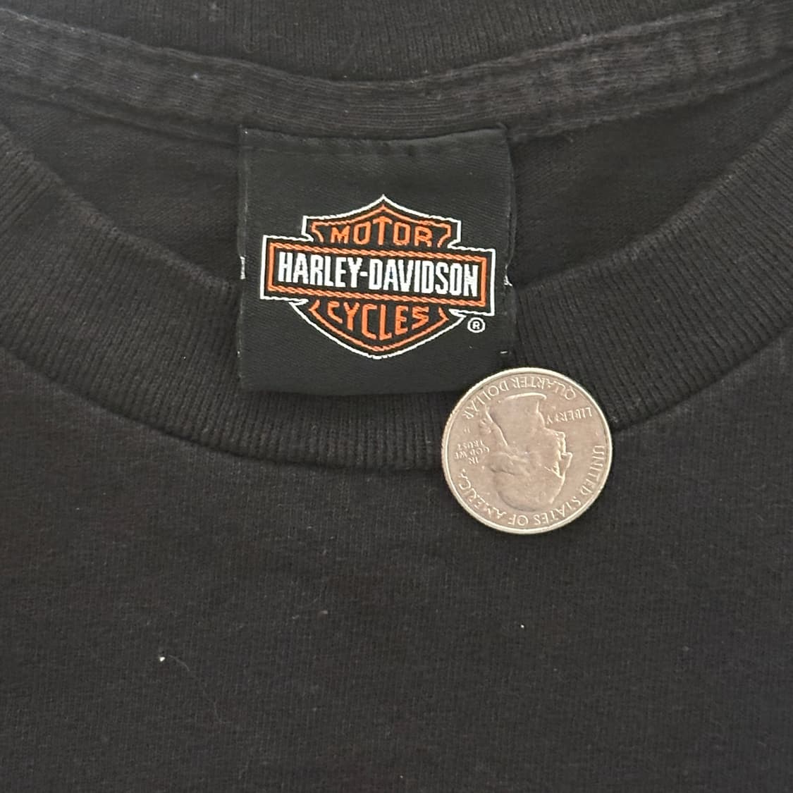 할리 데이비슨 그래픽 반팔 튜블라 티셔츠 S 상품이미지4