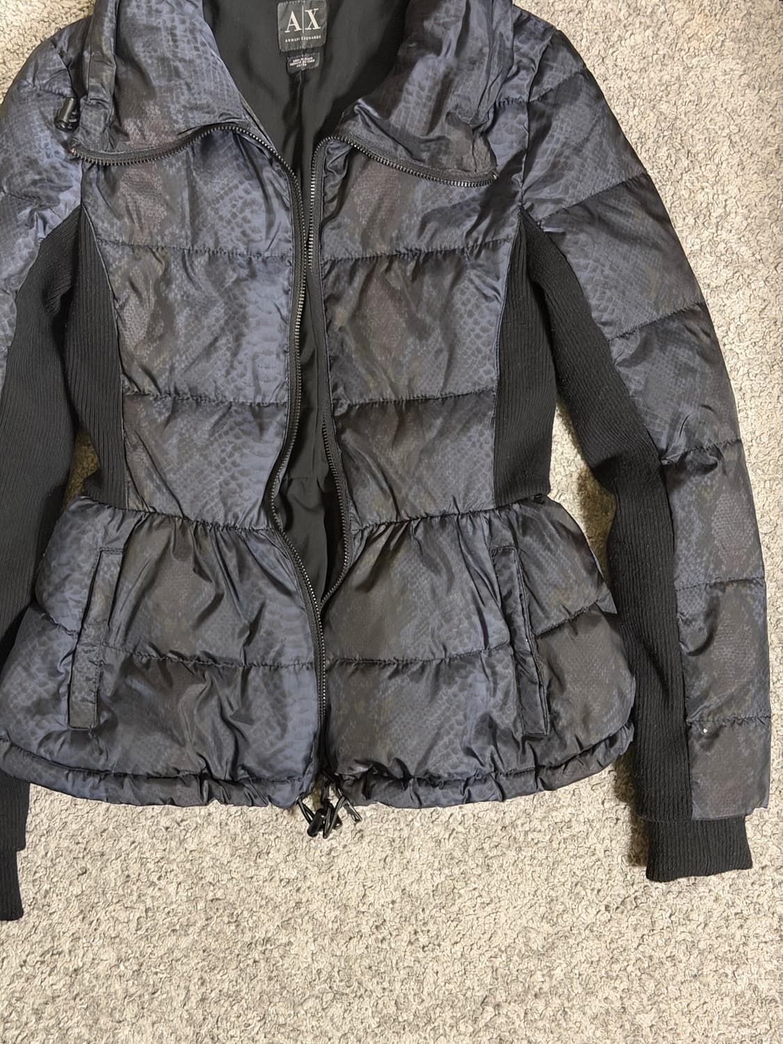 아르마니 익스체인지 패디드 자켓 상품이미지4