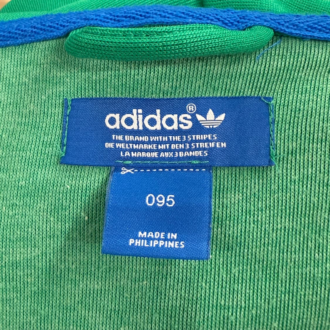 아디다스 그린 말차 후플 플락 져지 후드집업 95 상품이미지5