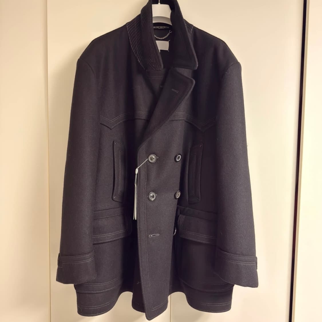 Masion Margiela 마르지엘라 울 피코트 새상품 상품이미지8