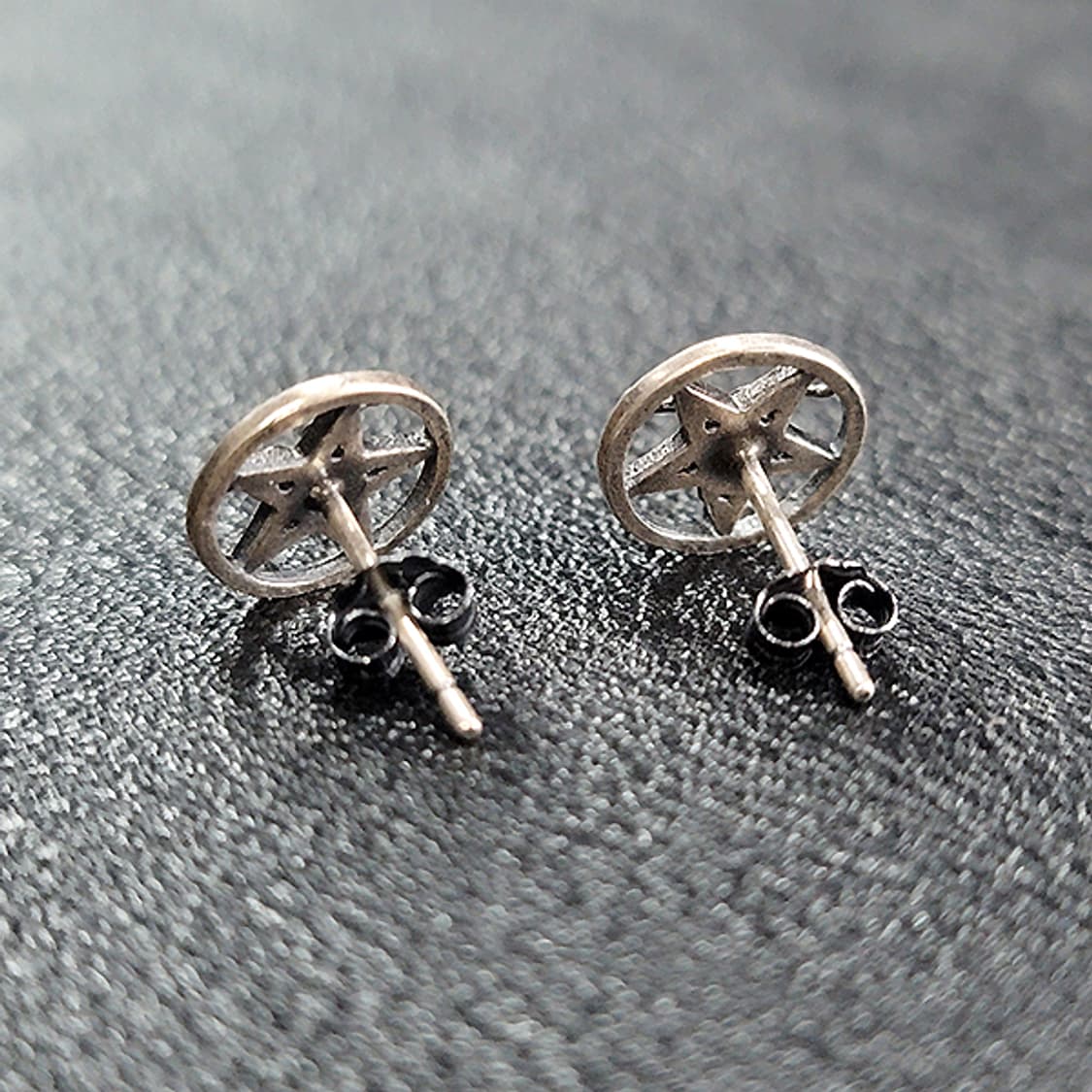 바르 실버 귀걸이 피어싱 은 남자 여자 명품 바포메트 사탄 고양이 상품이미지4