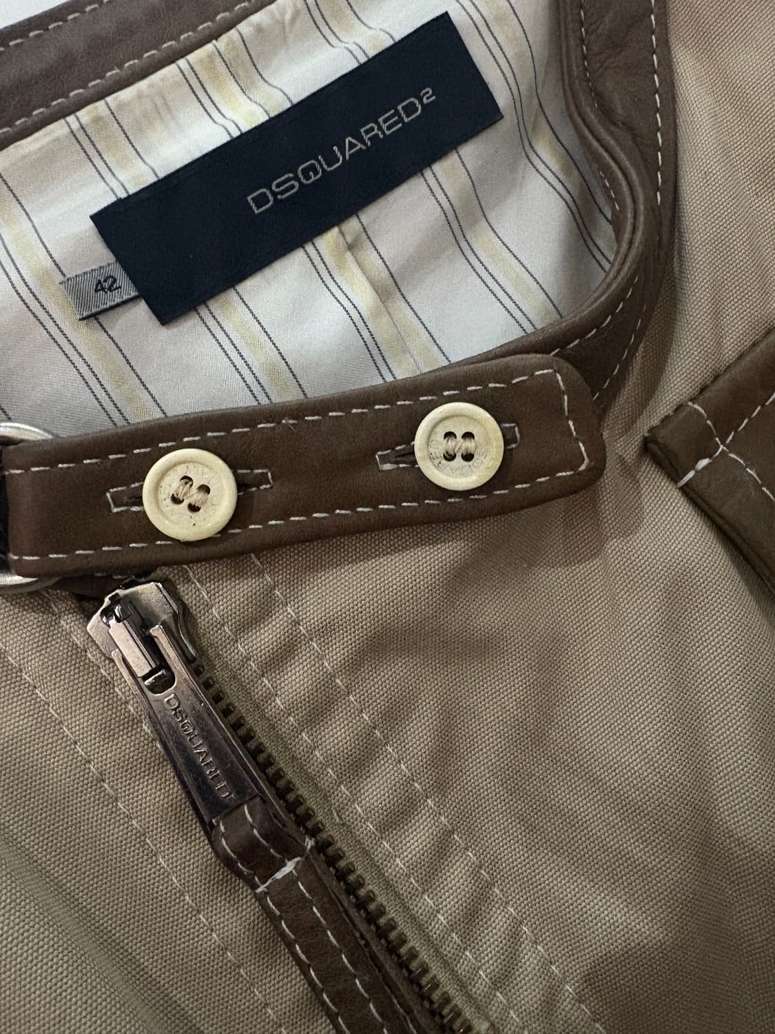 TTF✳️2000‘s 디스퀘어드2 크롭 코튼 라이더 재킷 상품이미지6