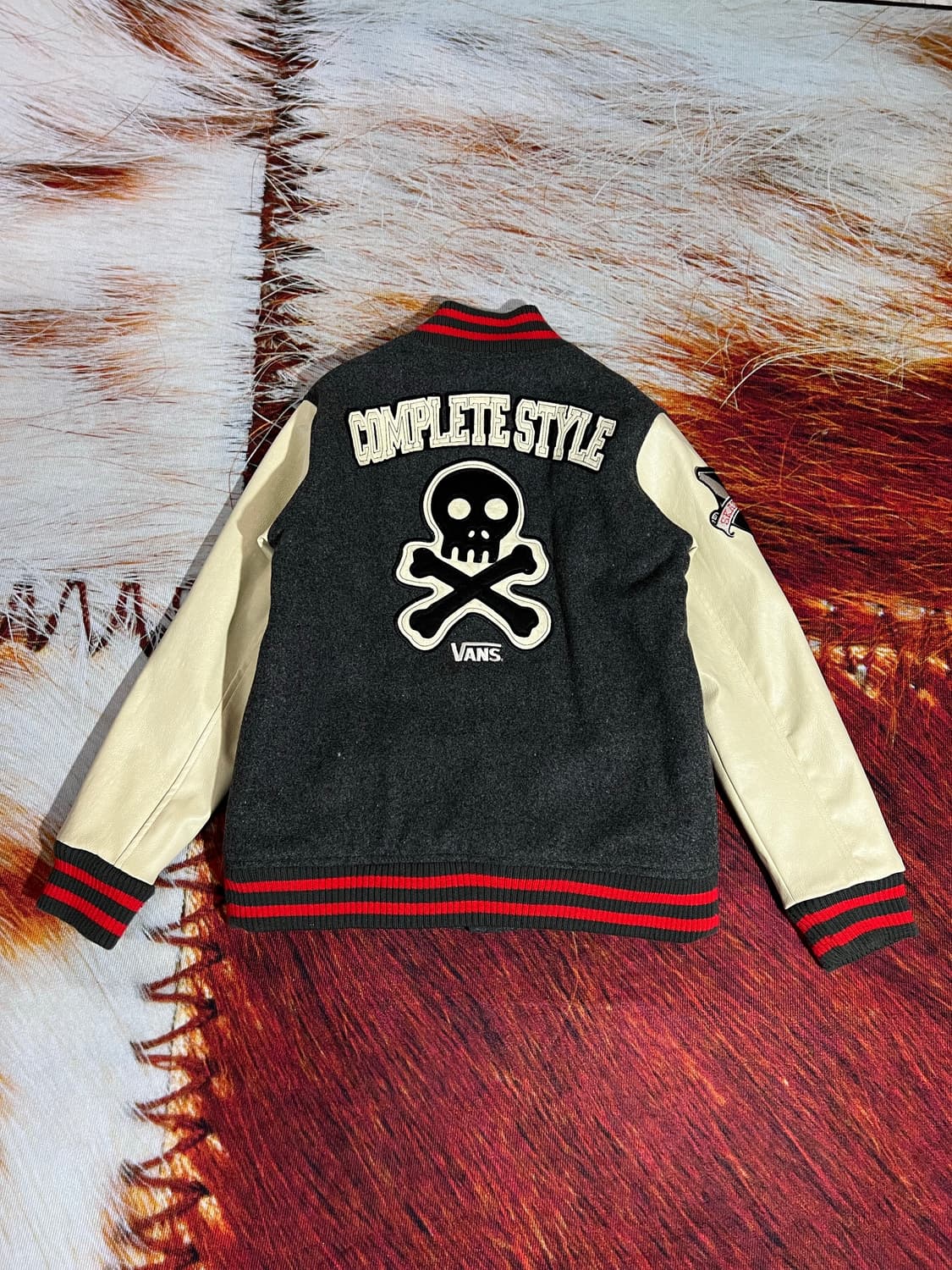 OLD VANS VARSITY JACKET 상품이미지1
