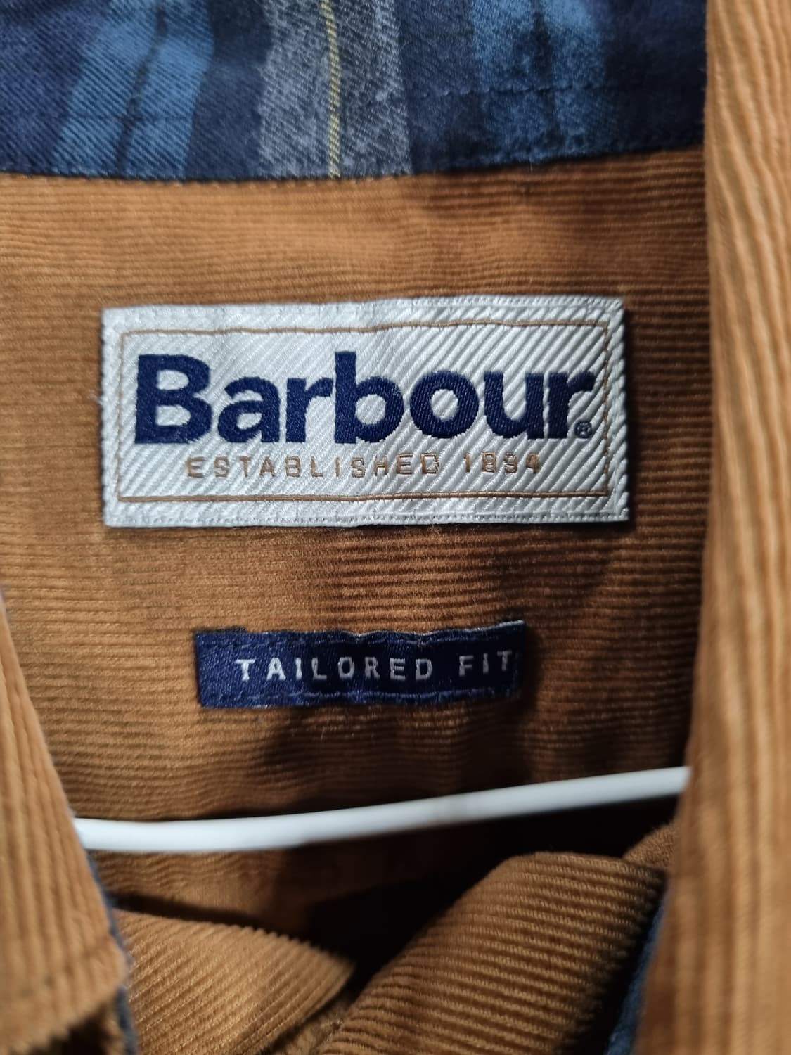 바버 남성 코듀로이 셔츠  상품이미지3