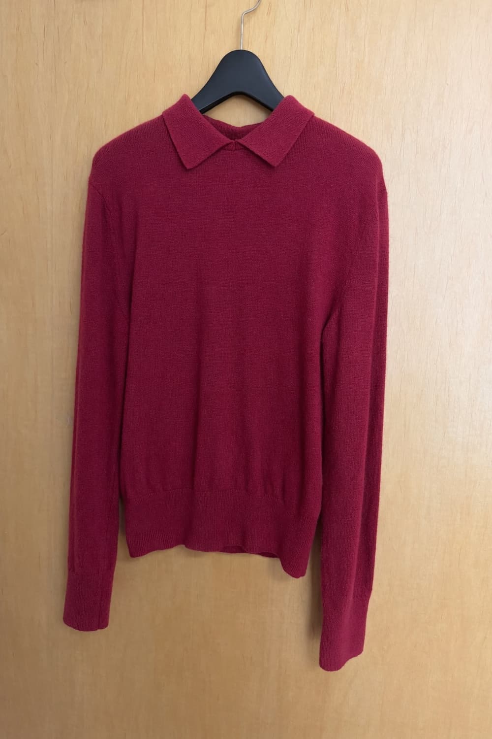 Cosmoss 코스모스 레드 카라 니트 (s) 상품이미지3