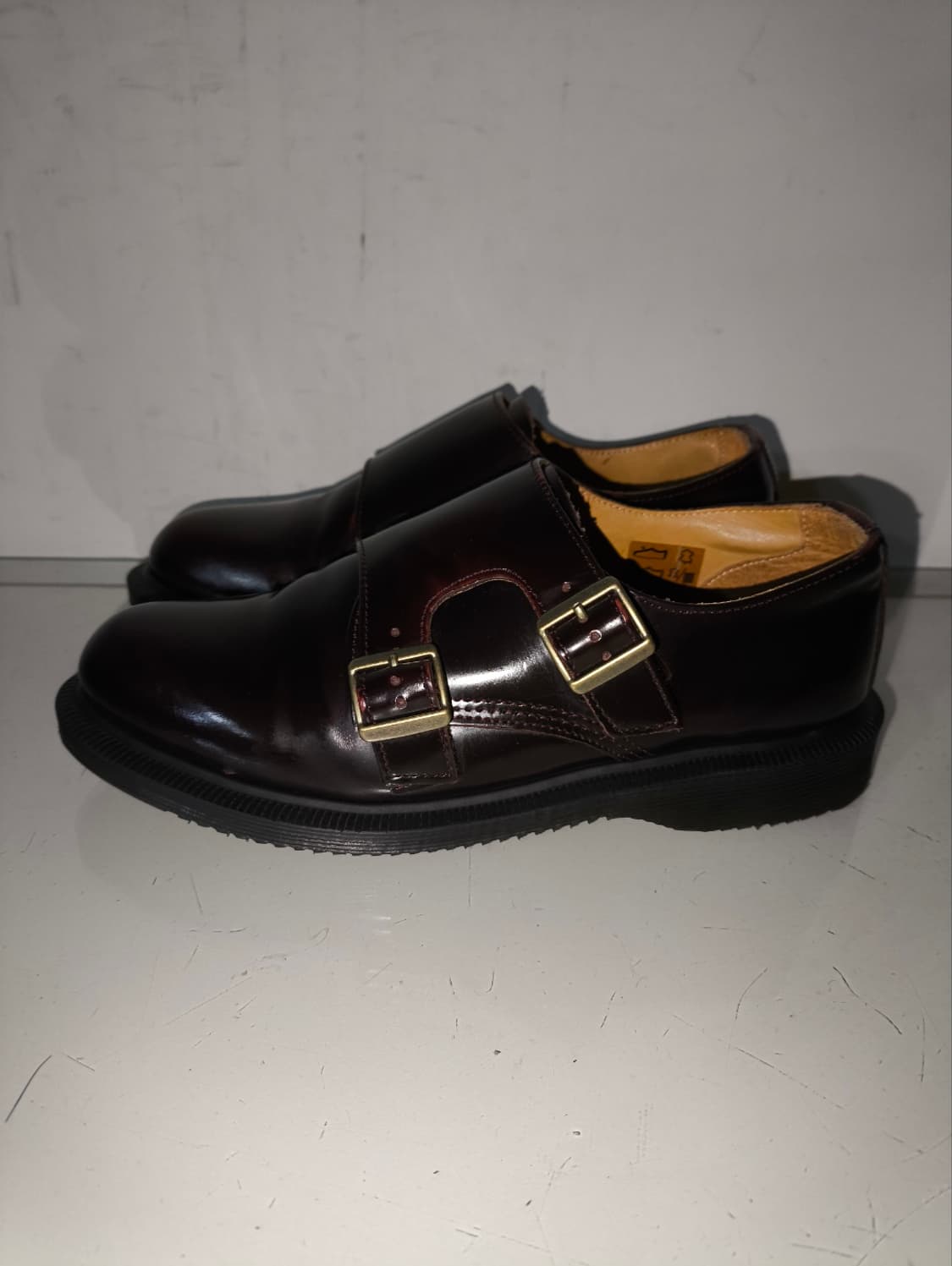 us l 6 230mm 닥터마틴 판도라 버건디 더블몽크 상품이미지1