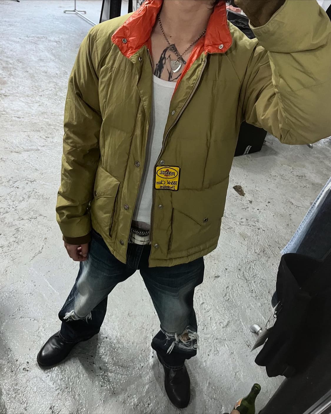 Beams western padded jacket 상품이미지1