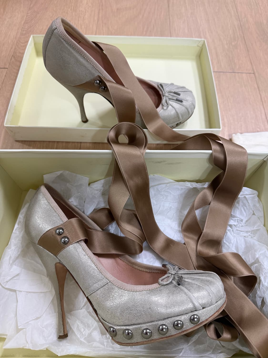 장 폴 고티에 스터드 발레리나 힐 2009 Spring 상품이미지5