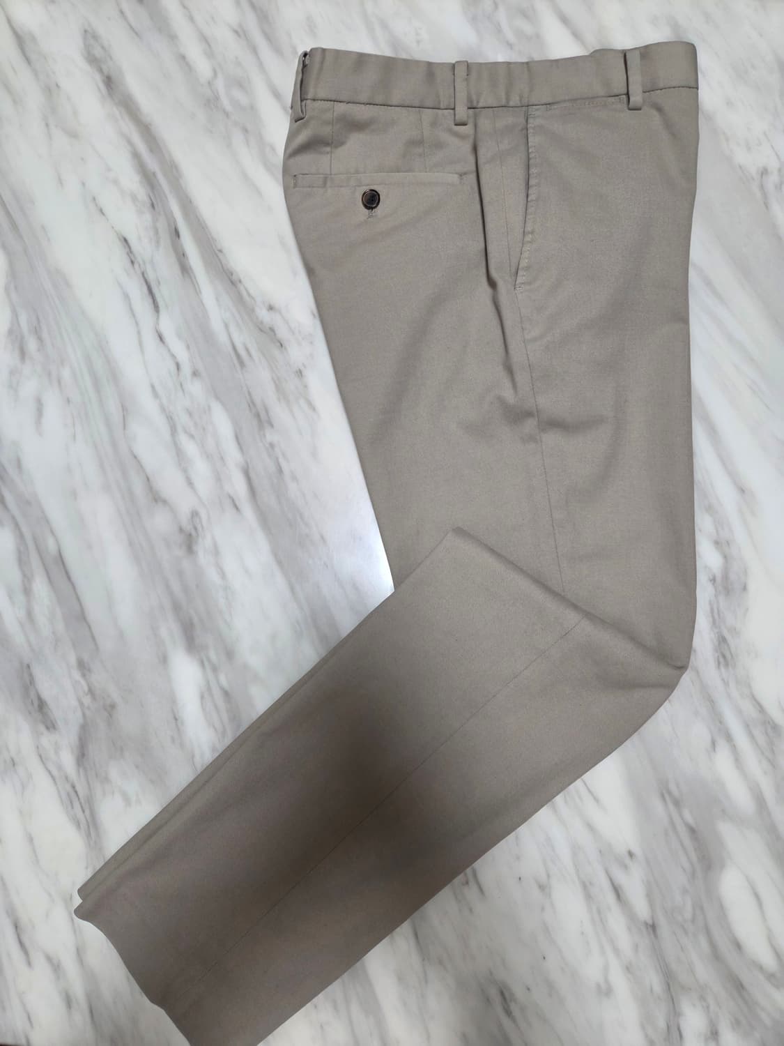 솔리드옴므 베이지 슬랙스 상품이미지4