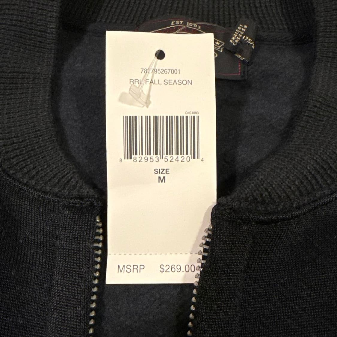 RRL 더블알엘 오피서 풀집 레이온 가디건 상품이미지2