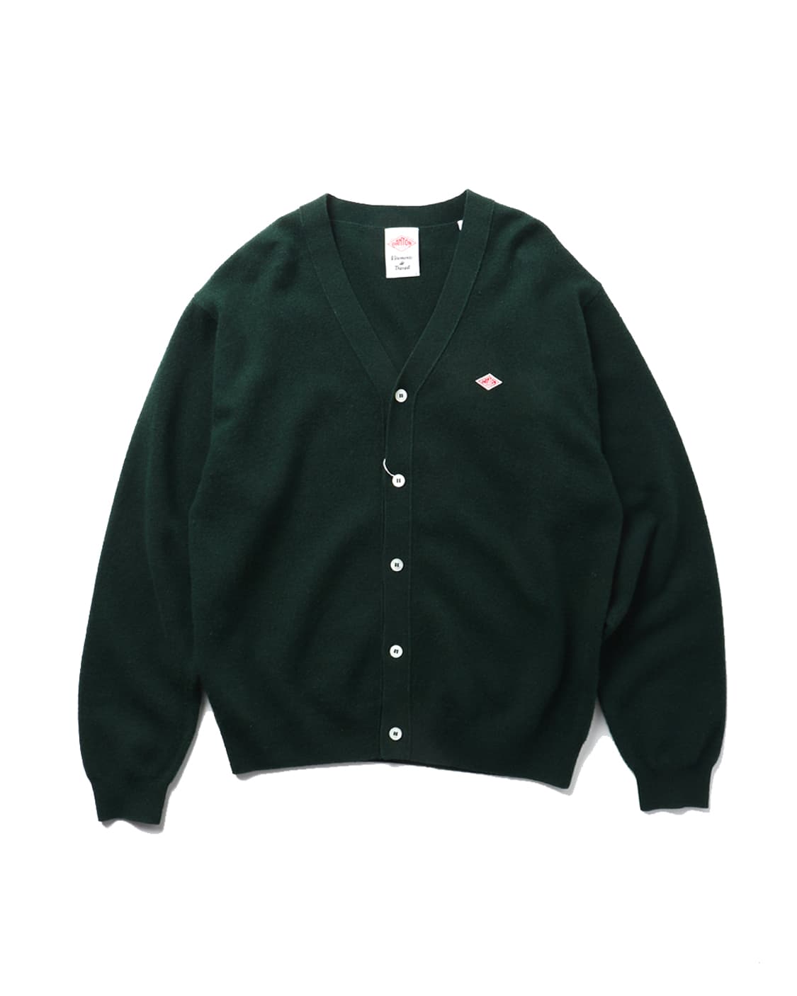 단톤 DANTON Lambs Wool V-neck Cardigan 상품이미지1