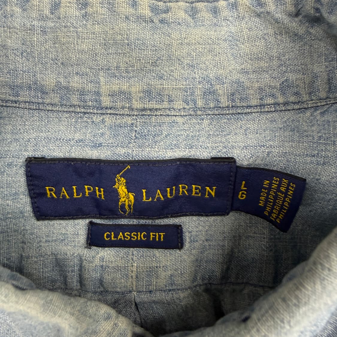 (L)폴로 랄프로렌 샴브레이 셔츠 상품이미지2