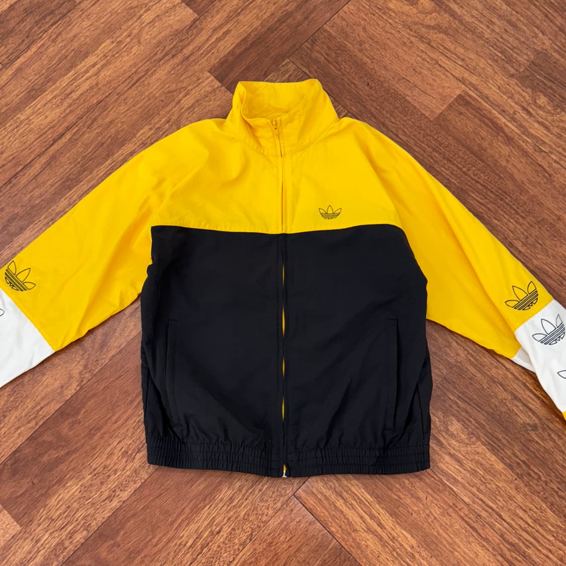 S 아디다스 블록 바람막이 자켓  상품이미지2