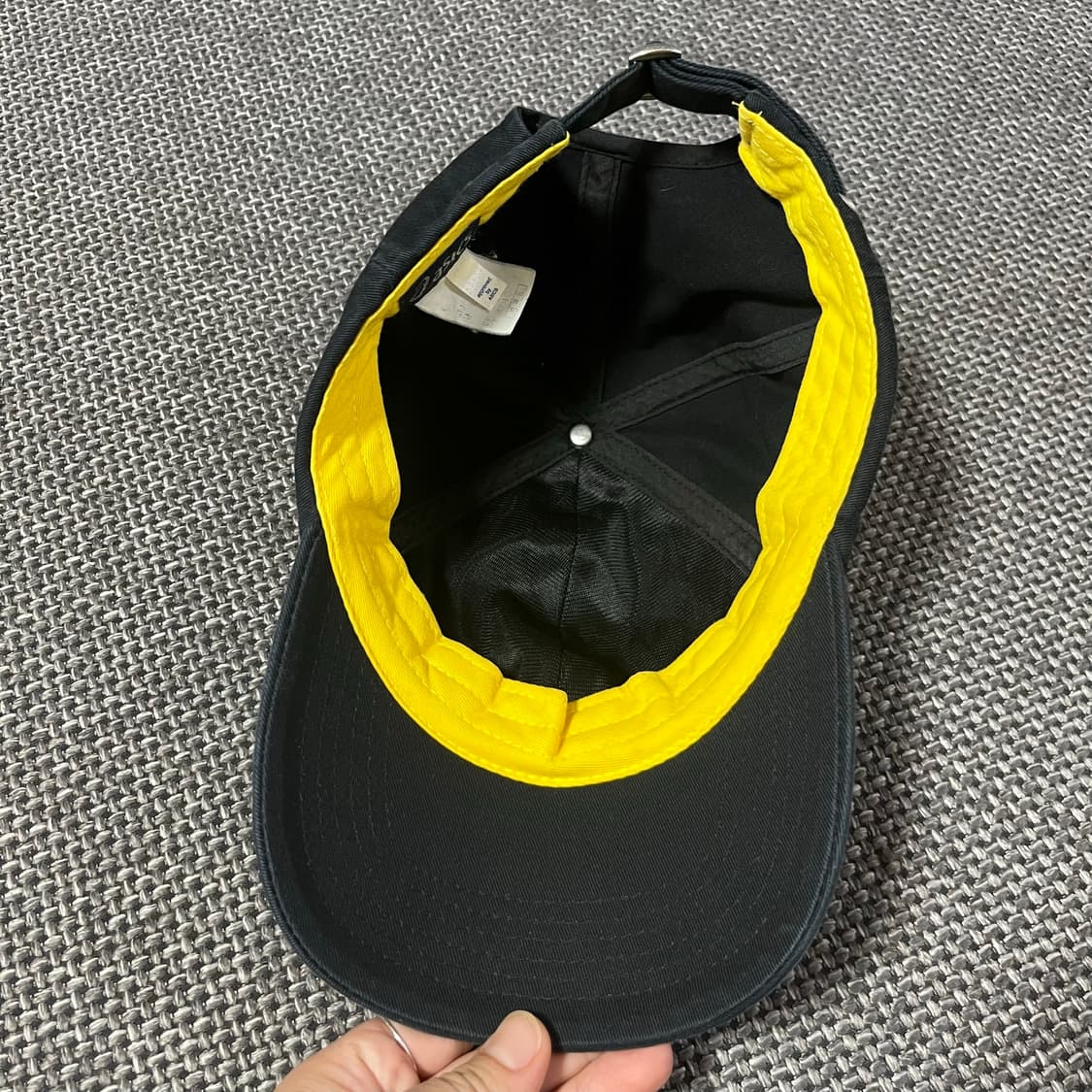 아식스 타이거 볼캡 블랙 상품이미지3