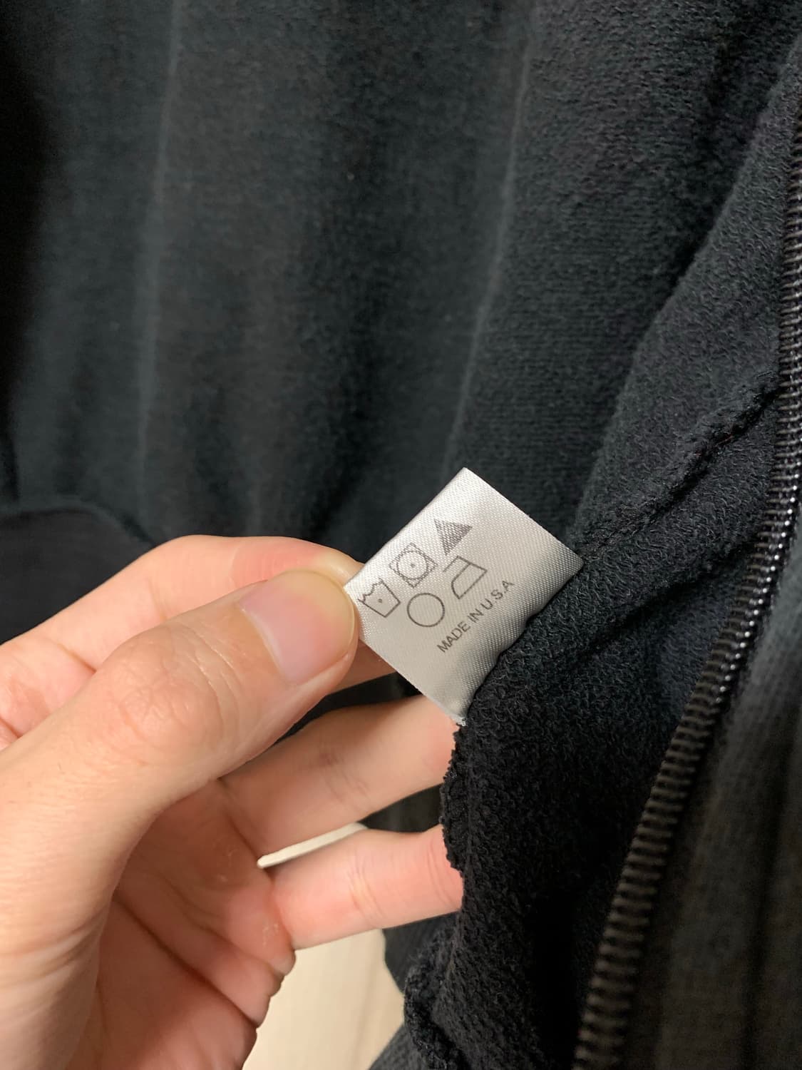 폴로 빅포니 후드집업 블랙 상품이미지5