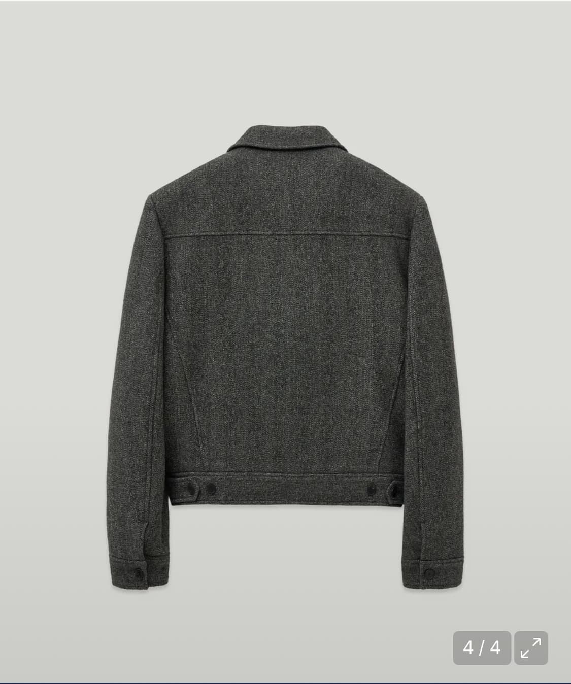 엘무드 서전트 서던트 울 트러커 자켓 스톤그레이 48 상품이미지4